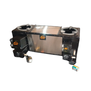 6by8 inch 2 burner rocket stove