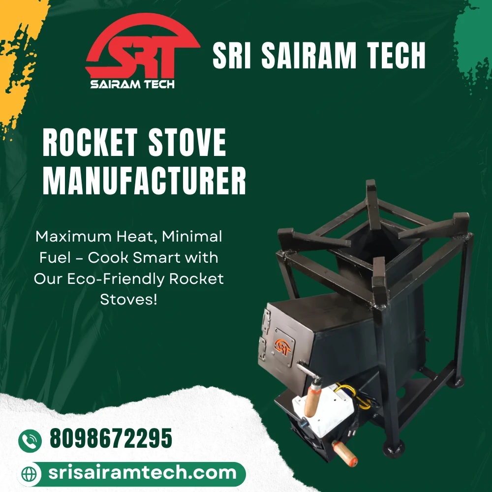 Smart Wood Stove Manufacturer – Sri Sairam Tech