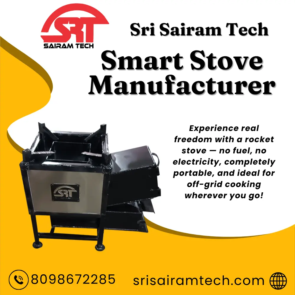 Smart Stove Manufacturers in Tamilnadu – Sri Sairam Tech